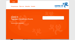 Desktop Screenshot of come-in.at
